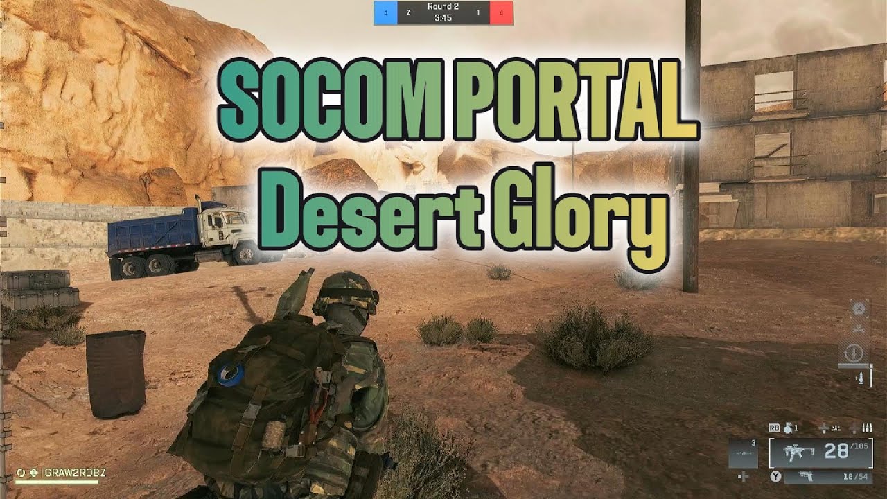 Battlefield 6 - SOCOM PORTAL - Desert Glory - Third Person - 11 suppression rounds