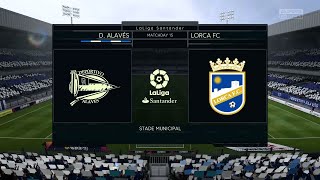 Алавес - Лорка 15 тур ЛаЛига Чемпионат Испании по футболу 22/23 FIFA 18 PS5
