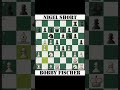 Bobby Fischer vs. Nigel Short / 2000 1-0 #chess