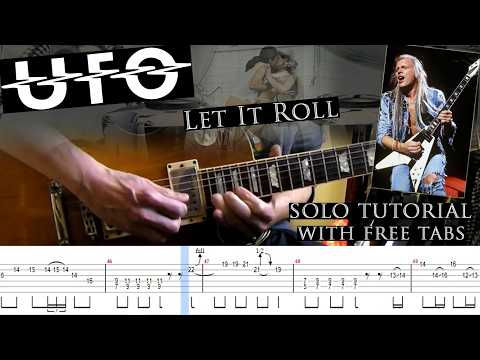 Ufo - Let It Roll - Guitar Tab guitar tab video
