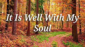 It Is Well With My Soul (Violin Cover) | Lyric Video