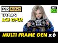 ✅ Cómo Instalar FSR 4 + MULTI FRAME GEN x6 en PRAGMATA para TODAS las GPUs ✅