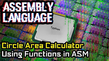 Circle Area Calculator in Assembly | Assembly Language