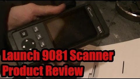 Launch 9081 Scanner - Product Review / Demonstration
