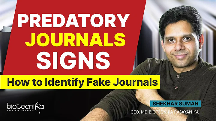 How To Identify Fake Journals - Predatory Journals? - DayDayNews