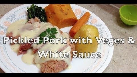 Pickled Pork & Vegetables pressure cooker video recipe cheekyricho