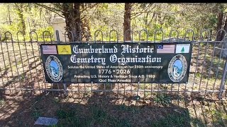 Cumberland Historic Cemetery Org. 250th Salute to U.S.A. 1776 - 2026