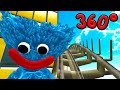 Huggy Wuggy skibidi toilet | Roller Coaster 360 Video VR