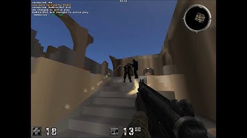 AssaultCube ac_desert DM 92 frags with smg