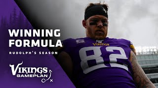 Winning Formula: Is This The Best Season of Kyle Rudolph's Career | Minnesota Vikings