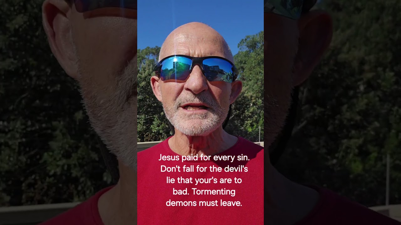 KEY: Freedom from all sin is good news. Get delivered, demons must leave.