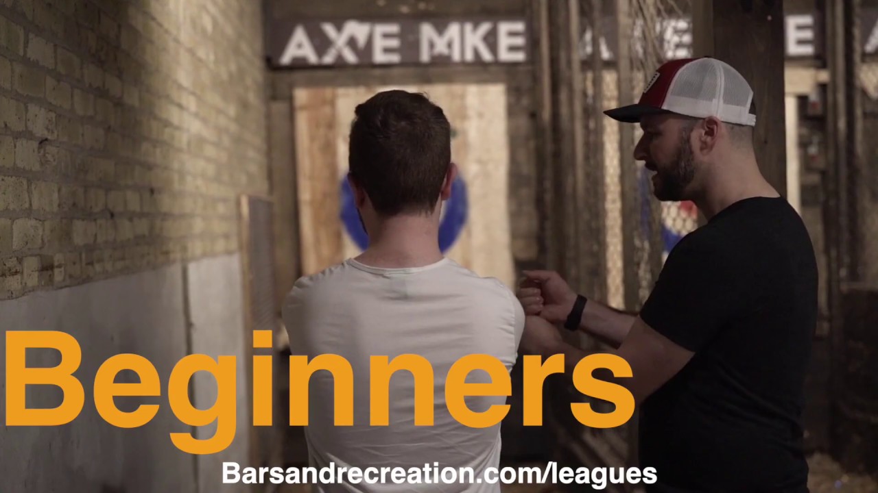 Milwaukee Axe Throwing Leagues YouTube