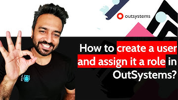 How to create a user and assign it a role programmatically in OutSystems?