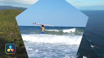 Pentagon Iris Transition l Davinci Resolve 20