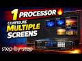 How To Configure Multiple Screens With One Processor In NovaLCT Step By Step How To Configure Multiple Screens With One Processor In NovaLCT Step By Step
