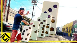 We made an IMPOSSIBLE domino run!