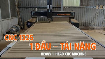 Máy CNC 1325 1 Đầu Tải Nặng Chạy Rãnh Làm Tấm Vách Ốp Trần - Heavy 1-Head CNC Machine - PRO 1B