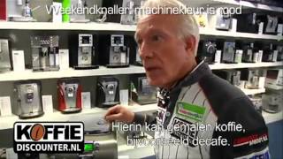 Видео Philips Saeco Syntia Red HD8837 review en unboxing (автор: Koffiestore)