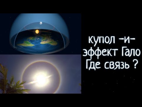 ЭФФЕКТ ГАЛО -  КУПОЛ НАД ЗЕМЛЁЙ ?! ПРОСТЕЙШИЙ ЭКСПЕРИМЕНТ.