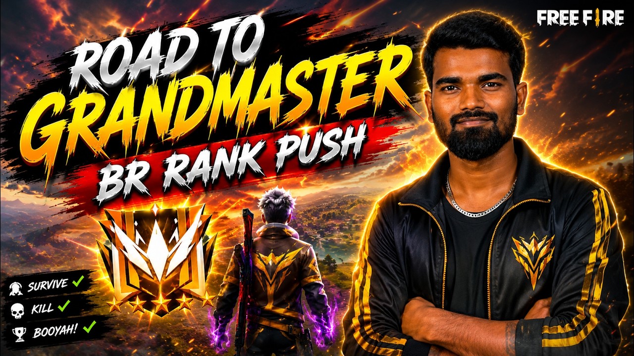 🔥ROAD TO GRANDMASTER BR RANKED 🔥|| DAY - 9 || GAMING TAMIZHAN