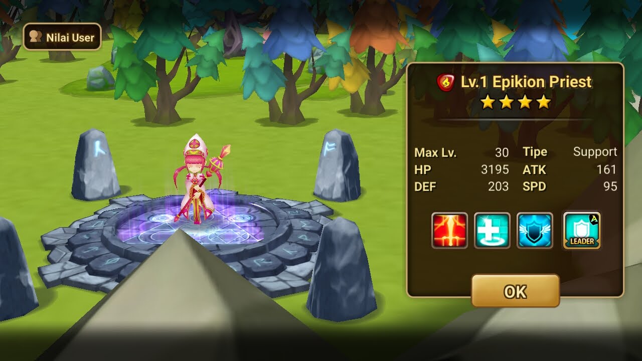 Summoners war - I Got Fire Epikon Priest / Chloe!
