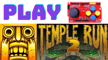Arduino Joystick Shield Temple Run Game Control