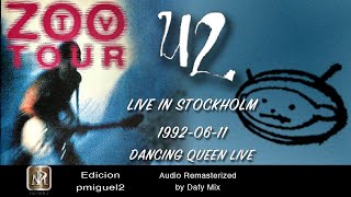 U2 ZOO TV Tour. 1992-06-11, Stockholm, Sweden.  Dancing Queen Live