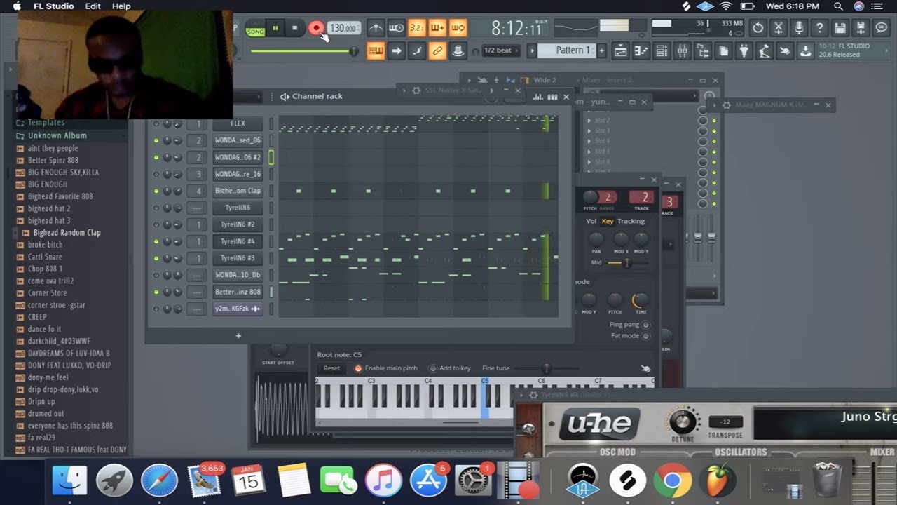 FL STUDIO 20 TRAP TUTORIAL | MAKE YOUR HI HATS ROLL TRAP STYLE | FREE