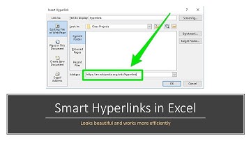 How to add cool text to Hyperlinks in Excel? and make them easy to understand and nagivate