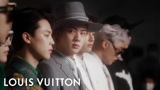 BTS Backstage Shoot at the Men's Fall-Winter 2021 Show in Seoul | LOUIS VUITTON