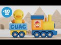 &iexcl;Todos al tren! 🚂 | Canciones y Juegos de Trenes para Ni&ntilde;os | Pim Pam Pino