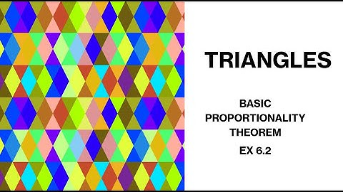 Class 10 Maths | Triangles Ex 6.2 | NCERT Solutions | CBSE