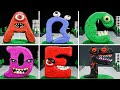  making alphabet lore monster a to f sculptures with clay  alphabet lore clay