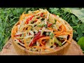 How To Make Cabbage Salad | Cabbage Salad Recipe | ASMR cooking