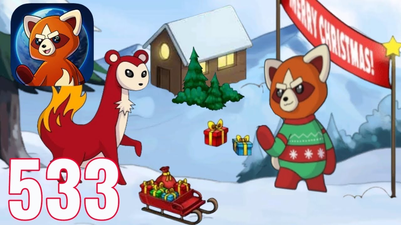 Dynamons World Gameplay Walkthrough Part - 533 - CHRISTMAS TOWN: Boss Battle 1-5 (iOS, Android)