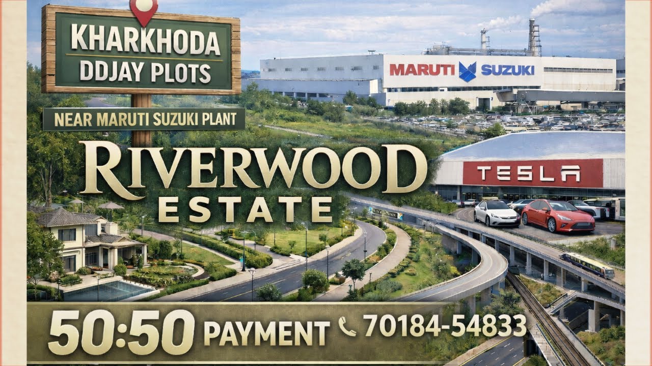 Riverwood Estate  Kharkhoda– Premium Plotted Living Amidst Nature