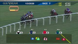 Vidéo de la course PMU STARTER OPTIONAL CLAIMING 3 YO FILLIES TURF