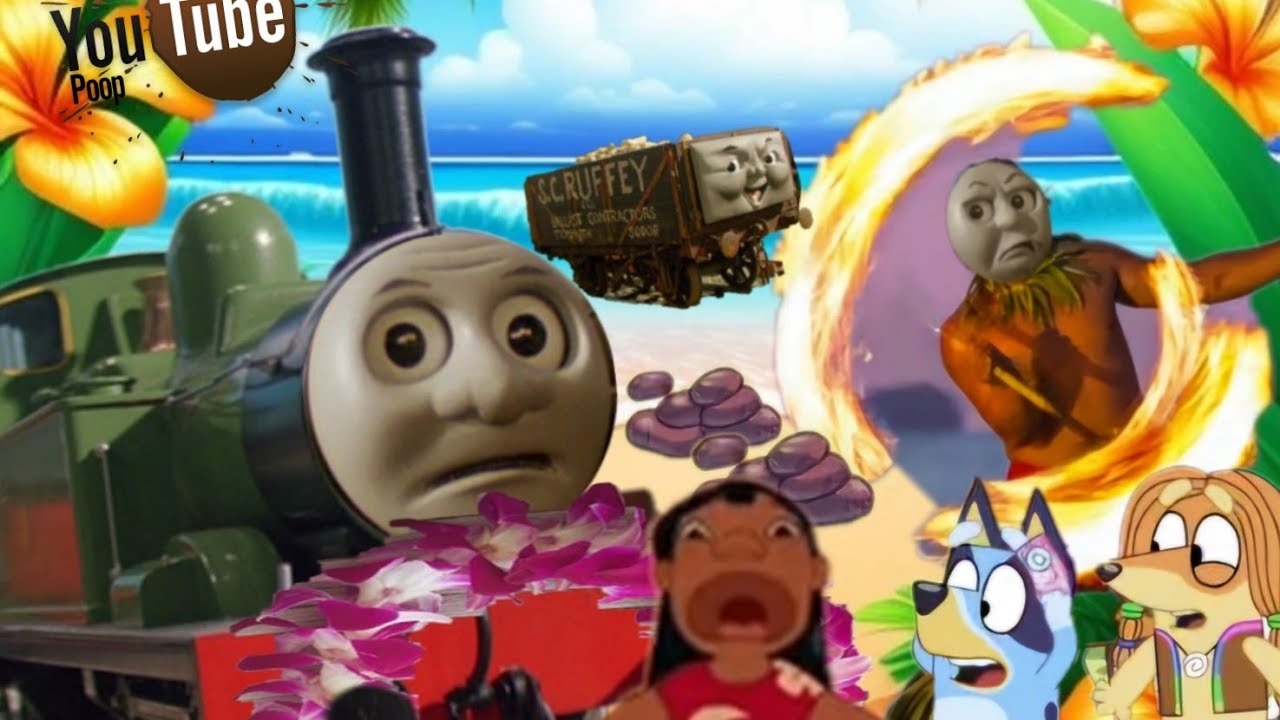Ytp Oliver Hawaiian adventure full video (collab) entry) - YouTube