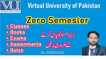 Zero Semester | How to start in LMS | Classes |Books | Exams | Assignments | Quiz | All important