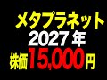 【メタプラネット】2027年末に株価15,000円。mNAVを使って、最新AIが分析した結果に驚愕。