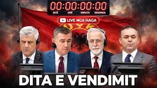 🔴 LIVE NGA HAGA: DITA E VENDIMIT - Verdikti Final për Krerët e UÇK-së | 16.09.2026
