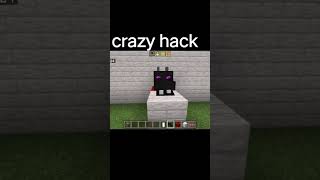 #crazy hack #minecraft # gaming #socialmedia #trend