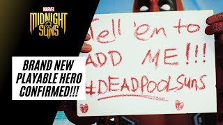 BRAND NEW HERO REVEALED!!! | MARVELS MIDNIGHT SUNS
