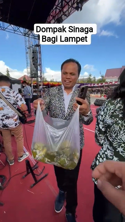 Dompak Sinaga Bagi Lampet #shorts