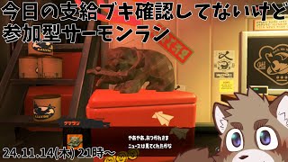 【参加型】たつじん帯の畜生アルバイター【サーモンラン】