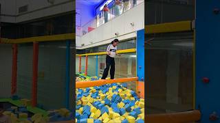 Masti at Trampoline Park 😍 #priyalkukreja #shorts #ytshorts