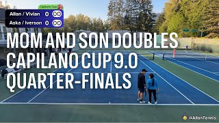 MOM and SON Tennis Tournament - Capilano Cup 9.0 Quarter Finals | Allan / Vivian vs Aska / Iverson