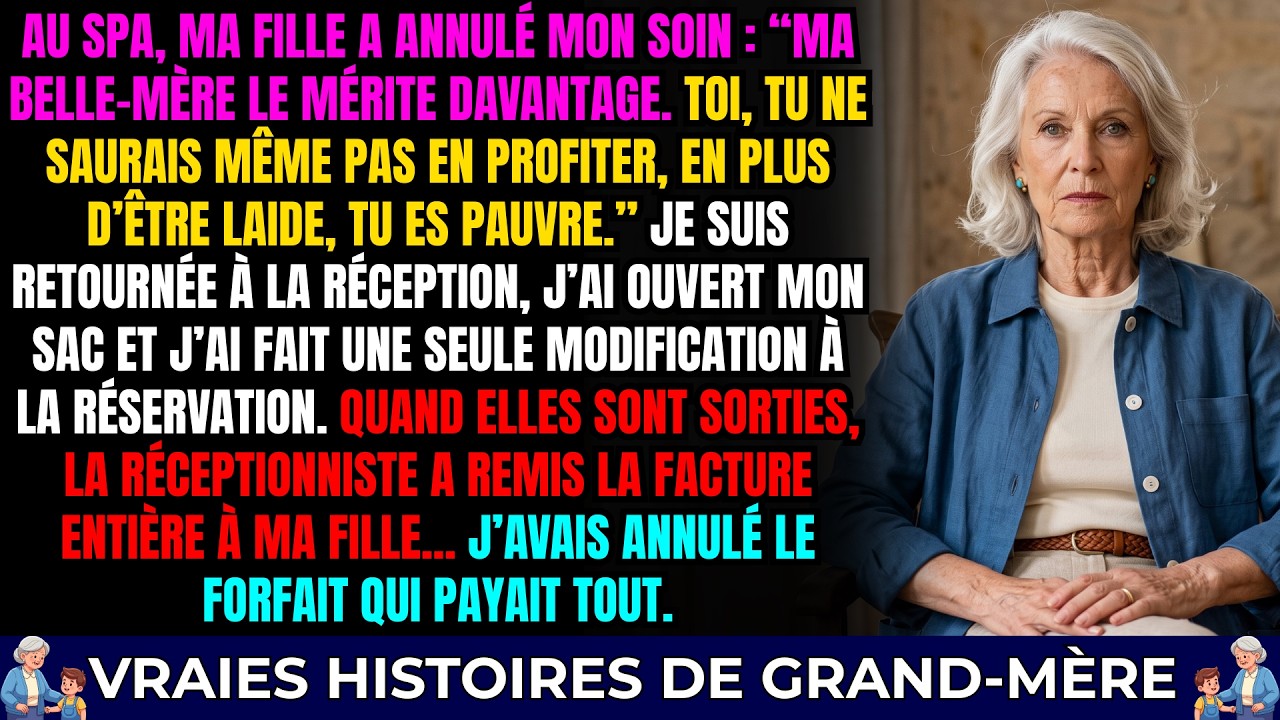 « On ne peut pas dire que tu te sois facilité les choses. » C’est la première phrase que ma fille m’a dite ce vendredi matin, dans un spa de Bagnoles-de-l’Orne, en posant sur la petite table en...