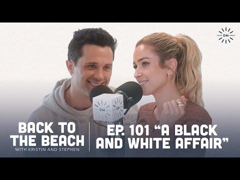 “A Black and White Affair” | Back To The Beach with Kristin and Stephen