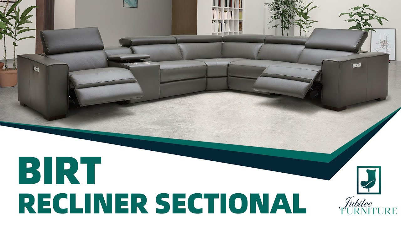 Leather Sectional Sofa With Recliners